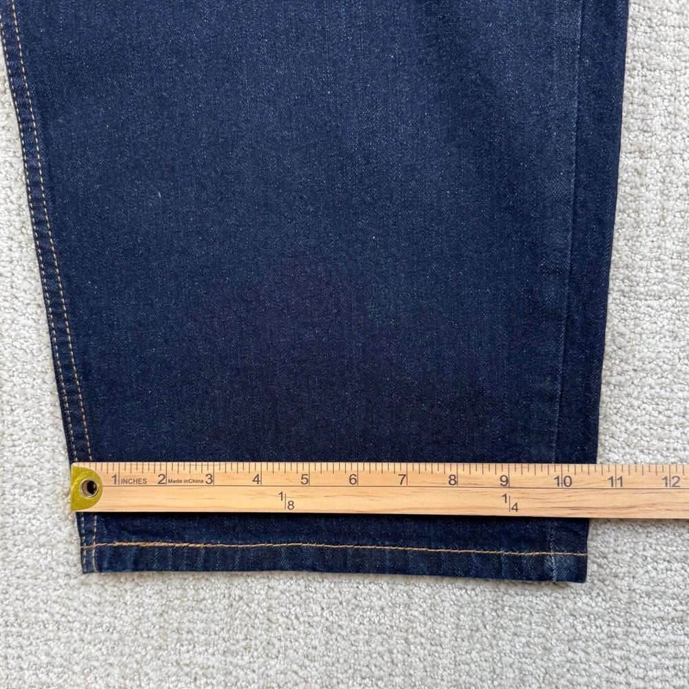 NEW Levi's 550 Mens 54x32 Relaxed Fit Tapered Leg Dark Wash Stretch Blue Jeans